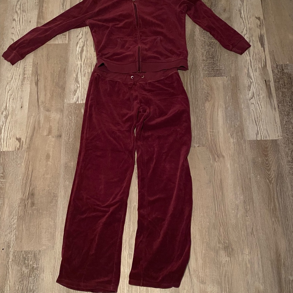 Burgundy 2Peice Set